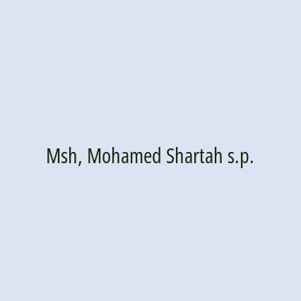 Msh, Mohamed Shartah s.p.