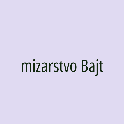 mizarstvo Bajt