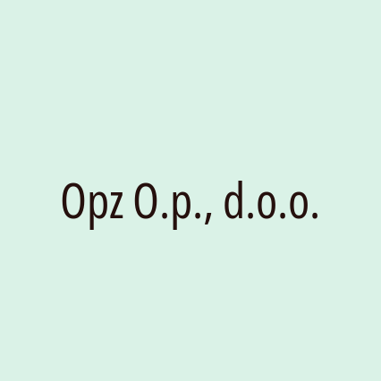 Opz O.p., d.o.o.