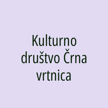 Kulturno društvo Črna vrtnica