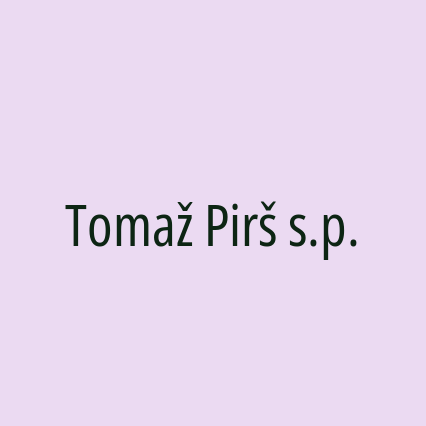 Tomaž Pirš s.p.