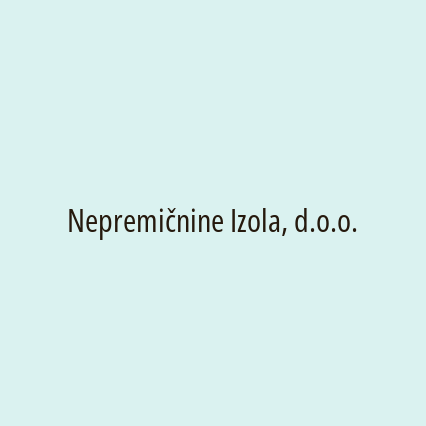 Nepremičnine Izola, d.o.o.