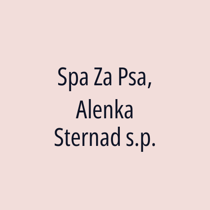 Spa Za Psa, Alenka Sternad s.p.