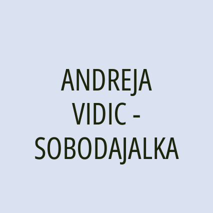ANDREJA VIDIC - SOBODAJALKA