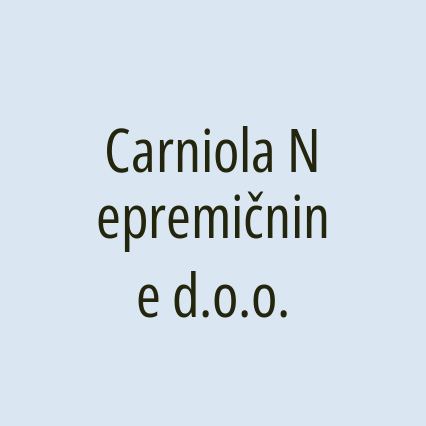 Carniola Nepremičnine d.o.o.