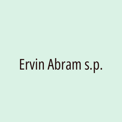 Ervin Abram s.p.