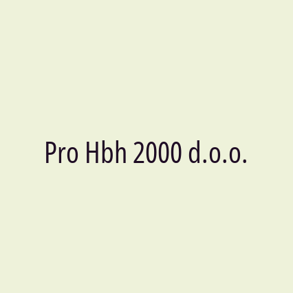 Pro Hbh 2000 d.o.o.