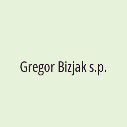 Gregor Bizjak s.p.