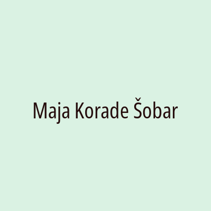 Maja Korade Šobar