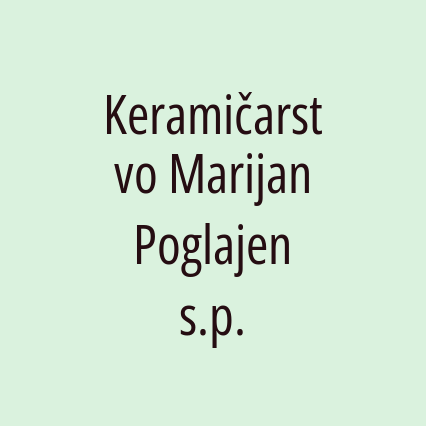 Keramičarstvo Marijan Poglajen s.p.