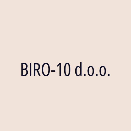 BIRO-10 d.o.o.