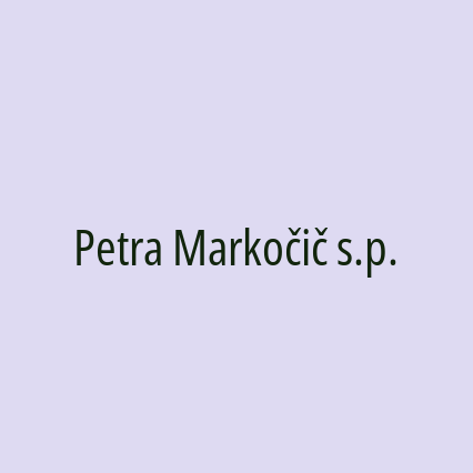 Petra Markočič s.p.