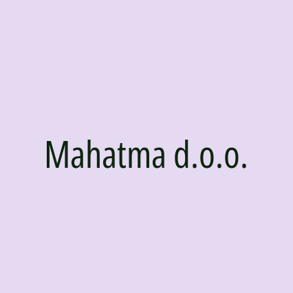 Mahatma d.o.o.