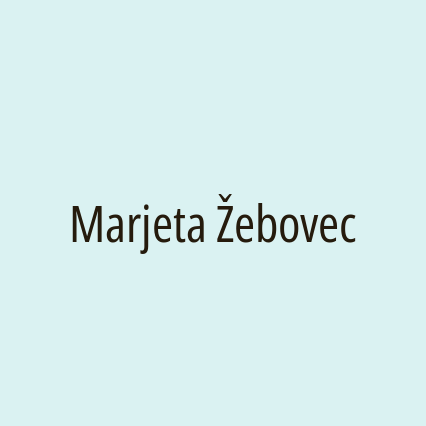 Marjeta Žebovec