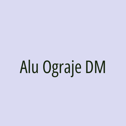 Alu Ograje DM