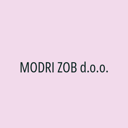 MODRI ZOB d.o.o.