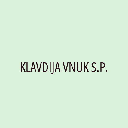 KLAVDIJA VNUK S.P.