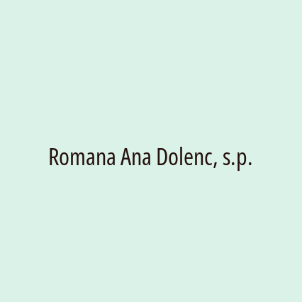 Romana Ana Dolenc, s.p.