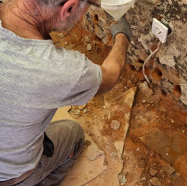 Jože Walas, zaključna gradbena dela