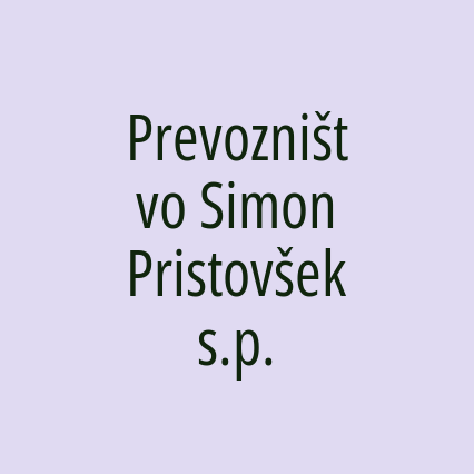 Prevozništvo Simon Pristovšek s.p.