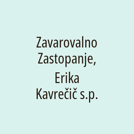 Zavarovalno Zastopanje, Erika Kavrečič s.p.