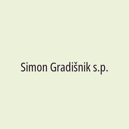 Simon Gradišnik s.p.