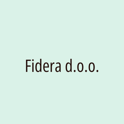 Fidera d.o.o.