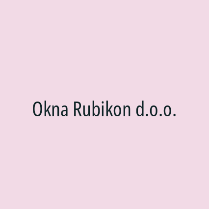 Okna Rubikon d.o.o.