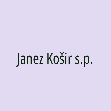 Janez Košir s.p.