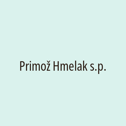 Primož Hmelak s.p.