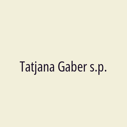 Tatjana Gaber s.p.