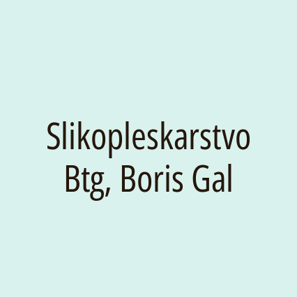 Slikopleskarstvo Btg, Boris Gal