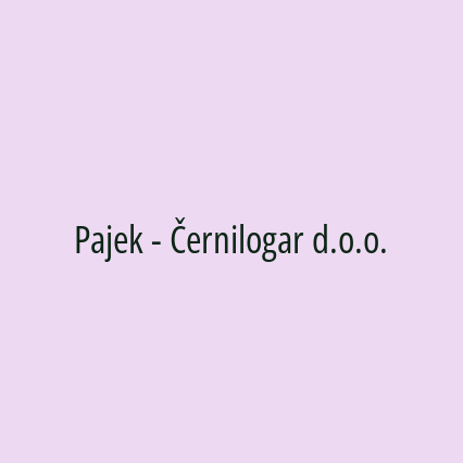 Pajek - Černilogar d.o.o. - Logotip