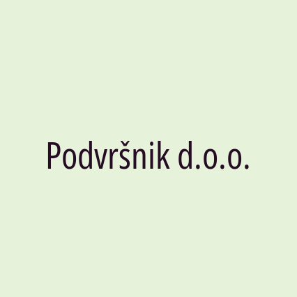 Podvršnik d.o.o.