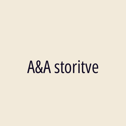 A&A storitve