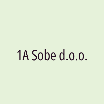 1A Sobe d.o.o.