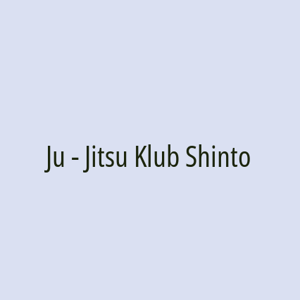 Ju - Jitsu Klub Shinto