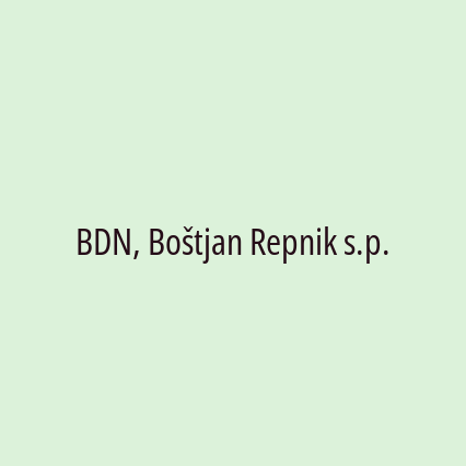 BDN, Boštjan Repnik s.p.