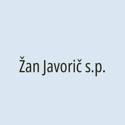 Žan Javorič s.p.