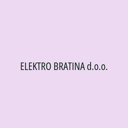 ELEKTRO BRATINA d.o.o.