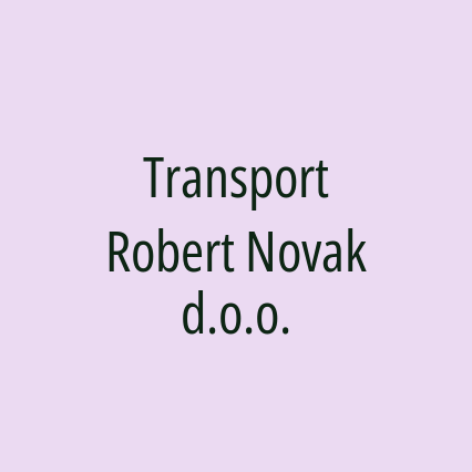 Transport Robert Novak d.o.o.