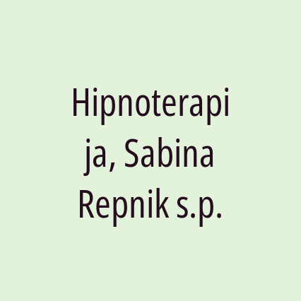 Hipnoterapija, Sabina Repnik s.p.