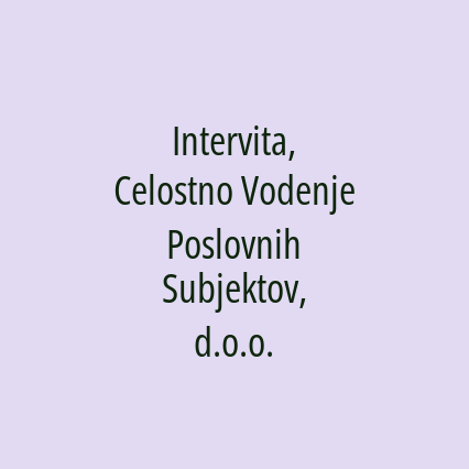 Intervita, Celostno Vodenje Poslovnih Subjektov, d.o.o.