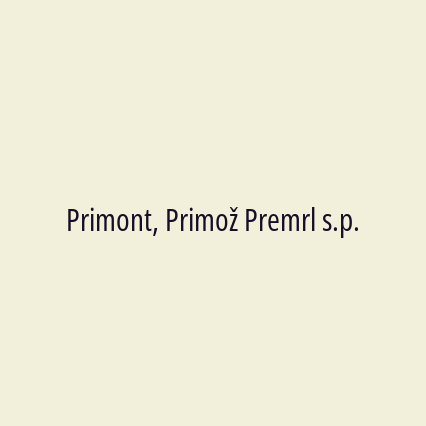 Primont, Primož Premrl s.p.