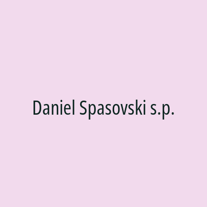 Daniel Spasovski s.p.