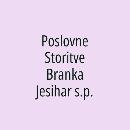 Poslovne Storitve Branka Jesihar s.p.