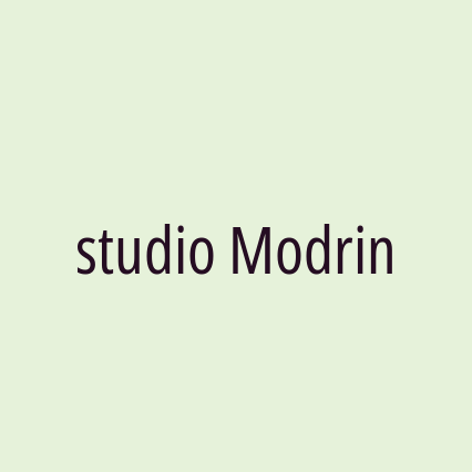 studio Modrin