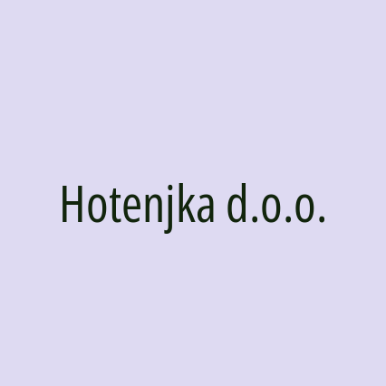 Hotenjka d.o.o.