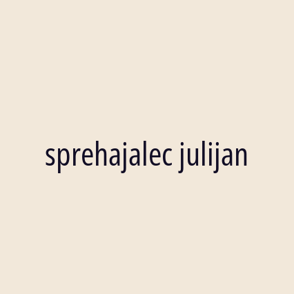 sprehajalec julijan