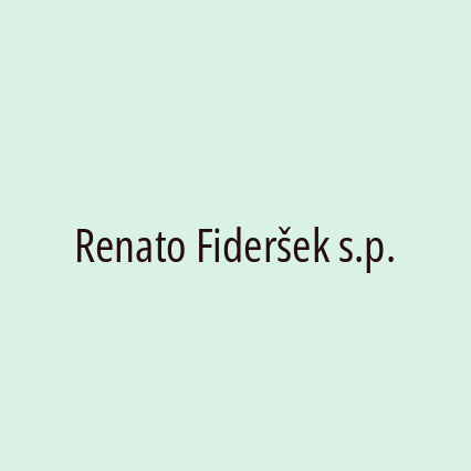 Renato Fideršek s.p.